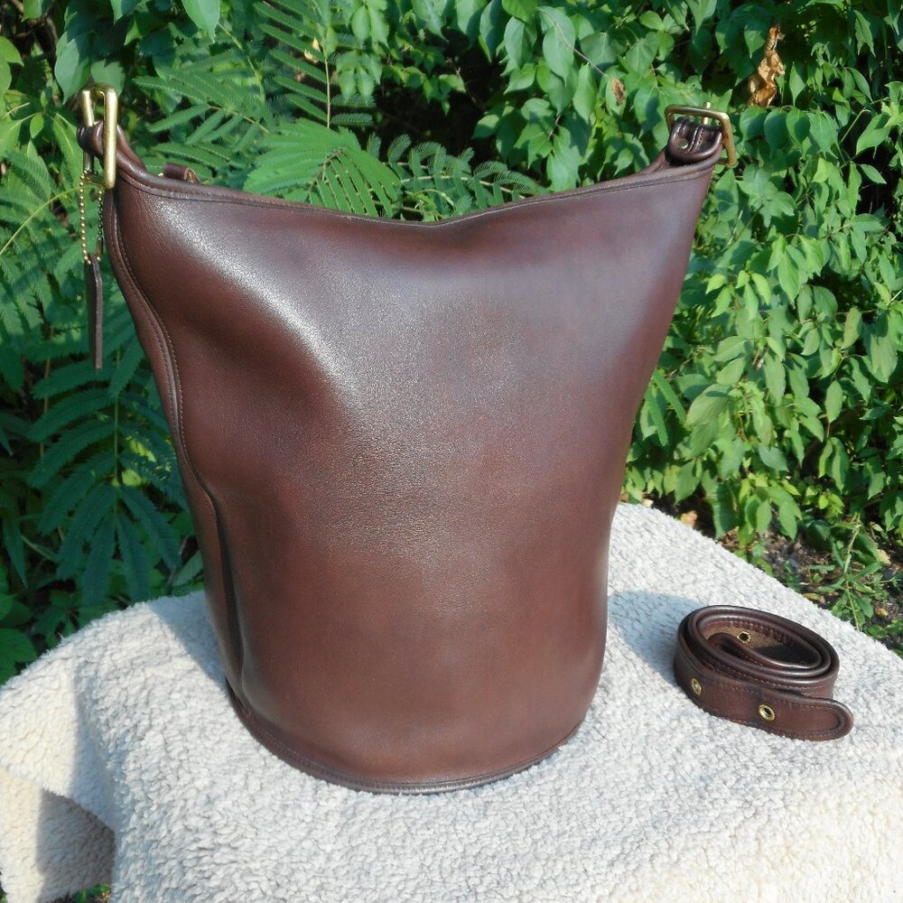 Vintage Coach GUC Duffle Sac 9085, in Mahogany